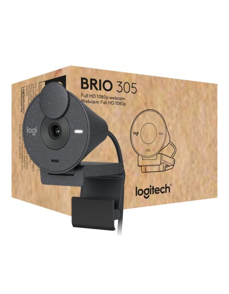 LOGITECH BRIO 305 - GRAPHITE - EMEA-914