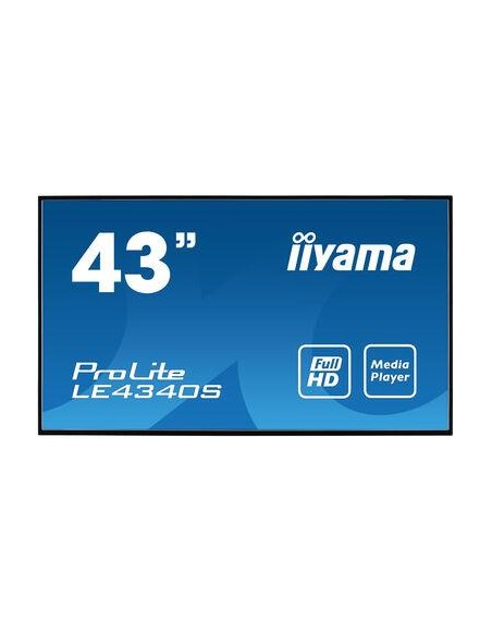 IIYAMA 43  LCD Full HD VGA, 3x HDMI