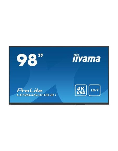 IIYAMA 98  3840x2160, 4K VGA, 3xHDMI multimed 350cd/m²