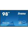 IIYAMA 98  3840x2160, 4K VGA, 3xHDMI multimed 350cd/m²