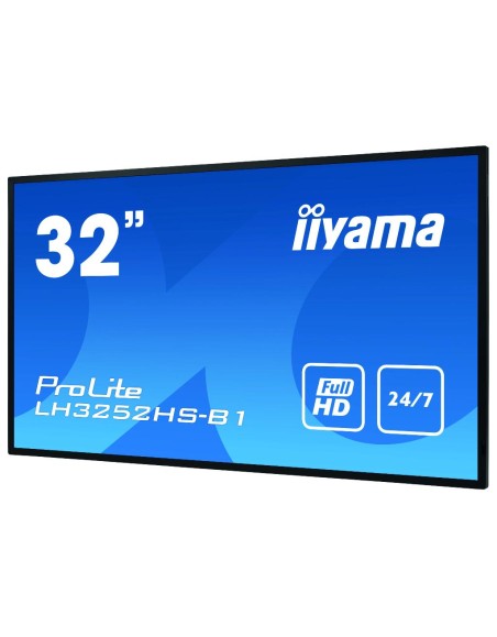 IIYAMA 32  1920x1080, FHD IPS HDMIX2 DVI-I USB 400cd/m2