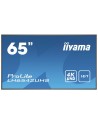 IIYAMA 65  3840x2160, 4K VGA, DisplayPort, HDMI pivot