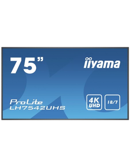 IIYAMA 75  3840x2160, 4K UHD IPS panel