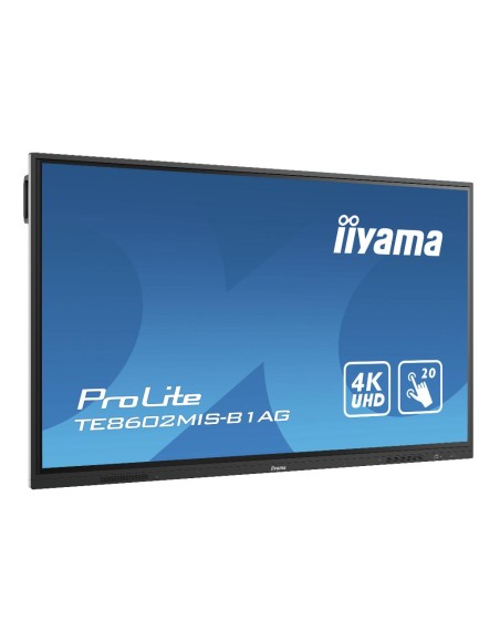 IIYAMA 86  iiWare8, 20-Points IR, 3840x2160, 4K UHD IPS