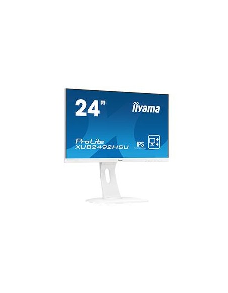 IIYAMA 24  WHITE, ULTRA SLIM 1920X1080 VGA, HDMI, DP