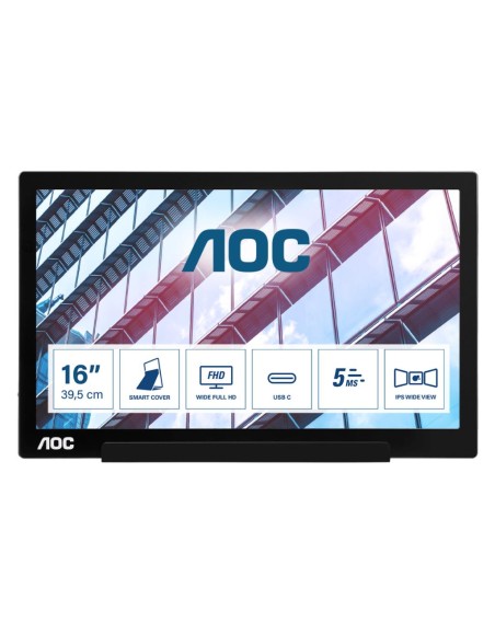 AOC MONITOR PORTATILE 15,6  USB-C (DP ALT MODE) X 1