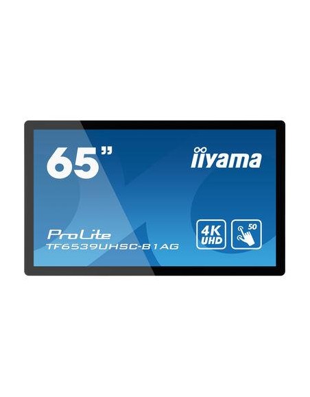 IIYAMA 65  PCAP 50-Points Touch Screen, 3840x2160 IPS
