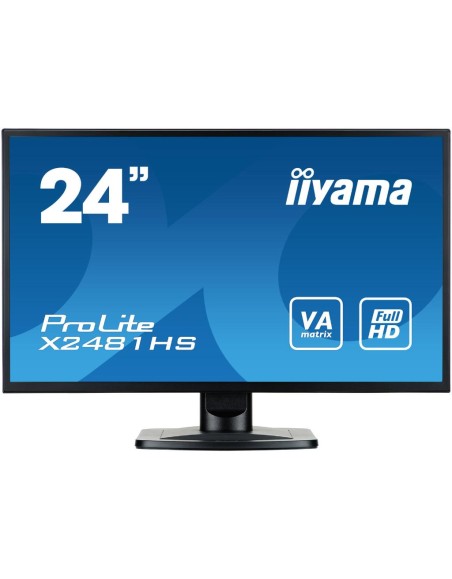 IIYAMA 24 1920X1080 VA PANEL 250CD/M2 VGA/HDMI/DVI 6MS