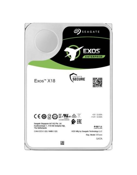 SEAGATE 16TB SEAGATE ENTERPRISE EXOS X18 HDD SAS 7200RPM