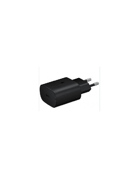 SAMSUNG MOBILE SAMSUNG TRAVEL ADAPTER 25W USB-C BULK - black
