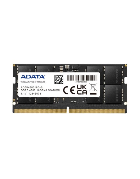 ADATA TECHNOLOGY B.V. ADATA SO-DIMM 16GB DDR5 4800MHZ