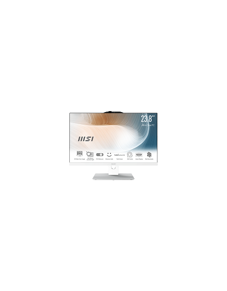 MSI AIO MSI I5-1240P 8GB 512SSD 23.8FHD WIN11PRO WHITE