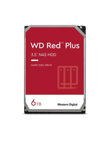 WESTERN DIGITAL WD RED PLUS 6TB 3.5 5400RPM 256MB SATA3 CMR