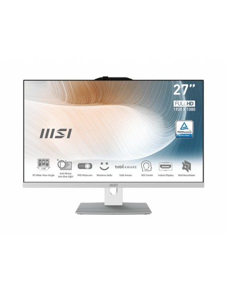 MSI AIO I7-1260P 16GB 512SSD 27HD WIN11PRO WHITE