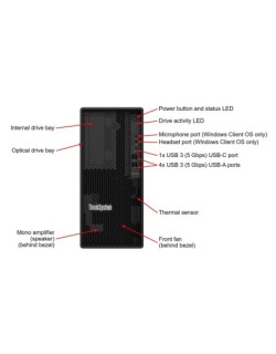 LENOVO ST45V3 AMD EPYC 4124 4C 3.8GHZ 1x16GB 2x960GB 500W