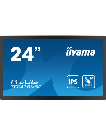 IIYAMA 23,8  10P Touch 1920x1080, IPS DP HDMI 525cd/m²
