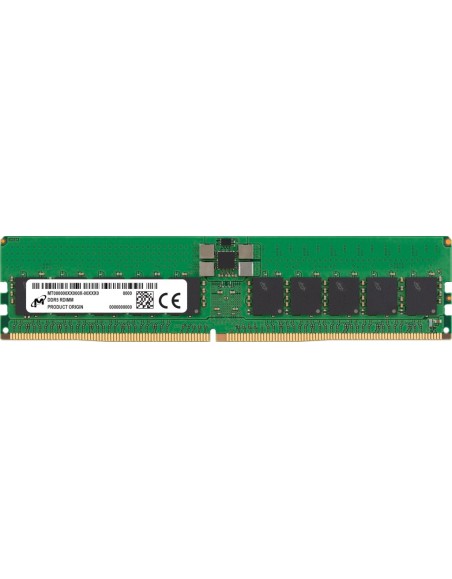 MICRON TECHNOLOGY MICRON RAM SERVER DDR5 RDIMM 32GB 4800MHZ