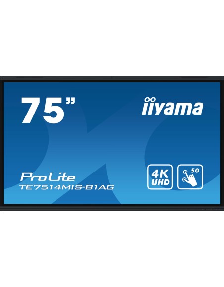 IIYAMA 75 UHD  IR 50P Touch AG with Interactive Android