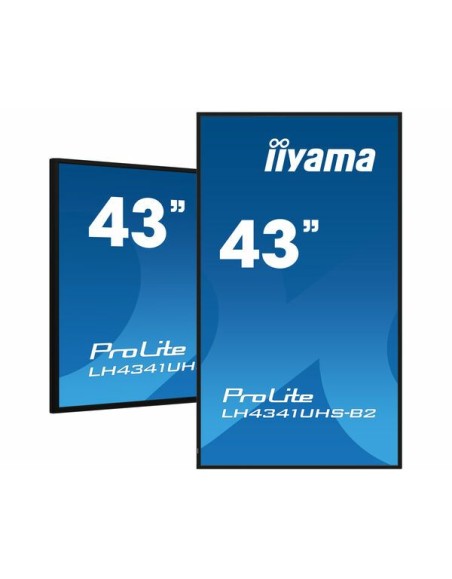 IIYAMA 43  3840x2160, 4K UHD IPS panel