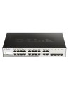 D-LINK 16P GIGABIT SMART SWITCH INC 4 COMBO 1000BASET SFP