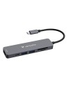 VERBATIM USB-C ESSENTIALS MULTIPORT HUB 6Port + CARD READER