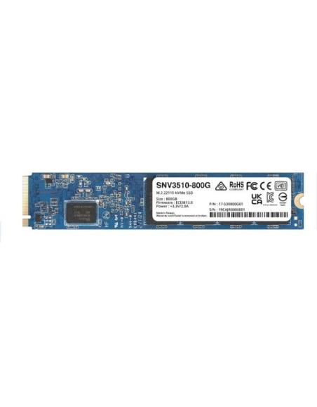 SYNOLOGY SNV3510 SSD M.2 22110 NVME PCIE 3.0 800GB