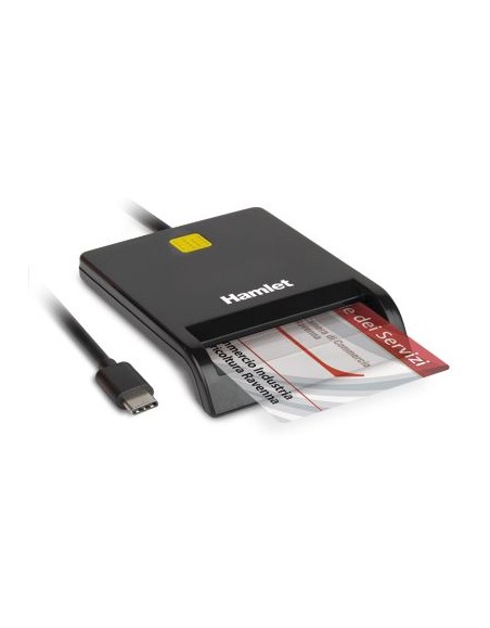 HAMLET LETTORE SMART CARD USB 3.1 GEN 1 USB-C