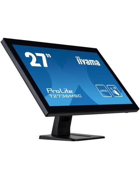 IIYAMA 27 PCAP 10P TOUCH 1920X1080 VA-PANEL VGA/HDMI/DP