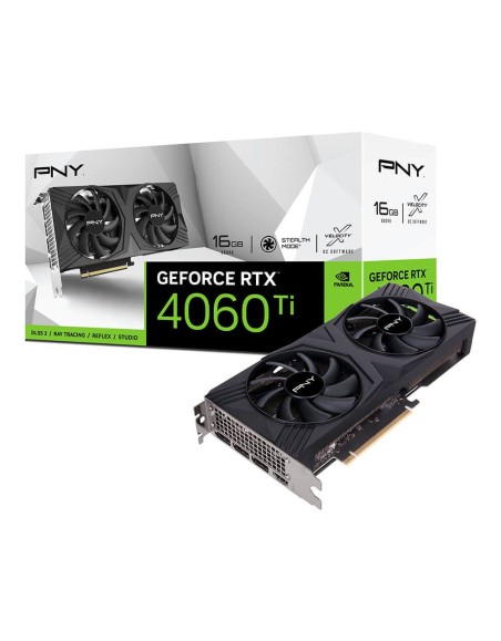 PNY TECHNOLOGIES EUROPE PNY GEFORCE RTX4060 TI 16GB VERTO DUAL FAN ED DLSS