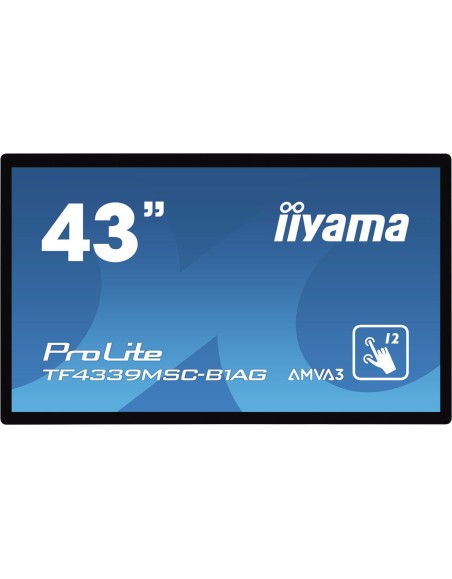 IIYAMA 43 PCAP 12P TOUCH FULL HD 24/7 OPERATION BLACK