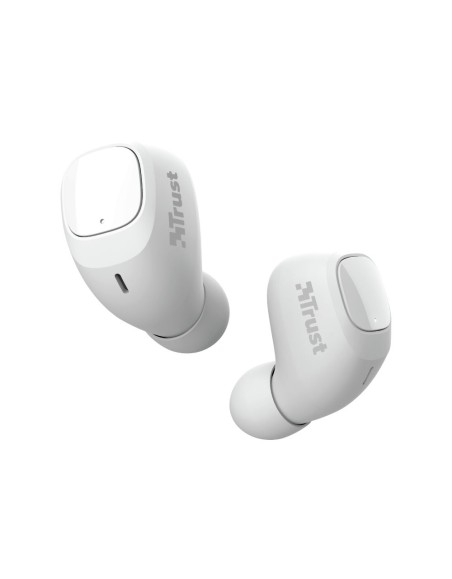 TRUST NIKA COMPACT BLUETH EARPHONES WHITE