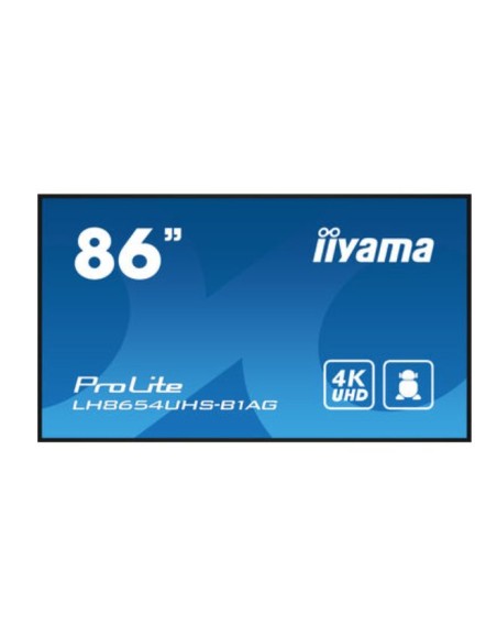 IIYAMA 86  3840x2160, UHD IPS dvi vga hdmix3 wifi 24/7