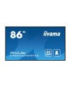 IIYAMA 86  3840x2160, UHD IPS dvi vga hdmix3 wifi 24/7