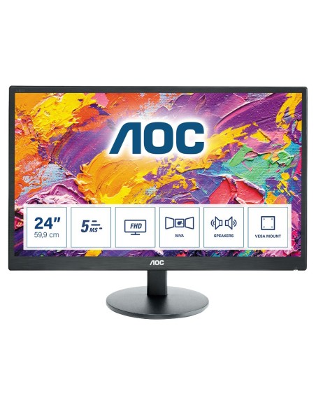 AOC 23 6   LED MVA  16 9  1920X1080 5MS 2 HDMI MULTIM