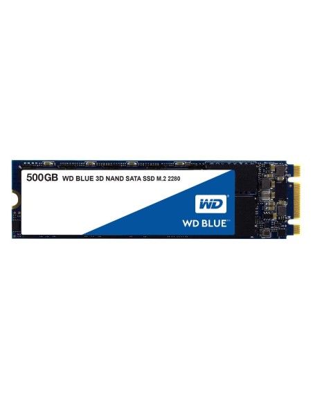 WESTERN DIGITAL 500GB SSD WD BLUE M2 SATA3 3DNAND