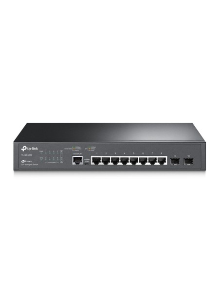 TP-LINK SWITCH GIGABIT L2 8 PORTE CON 2 SLOT SFP COMBO