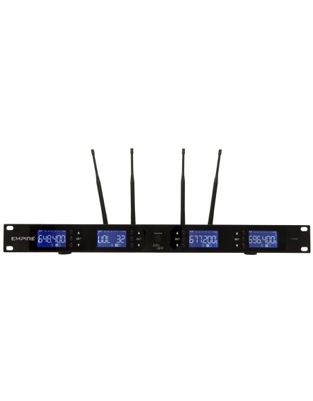 EMPIRE Ricevitore a rack 4 canali UHF