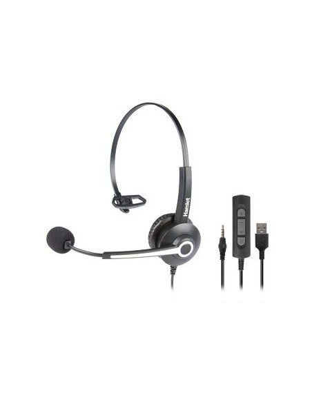 HAMLET CUFFIA BUSINESS MONO AURALE USB E JACK