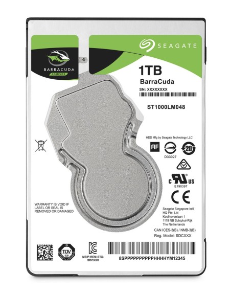 SEAGATE BARRACUDA 1TB SATA3 2.5