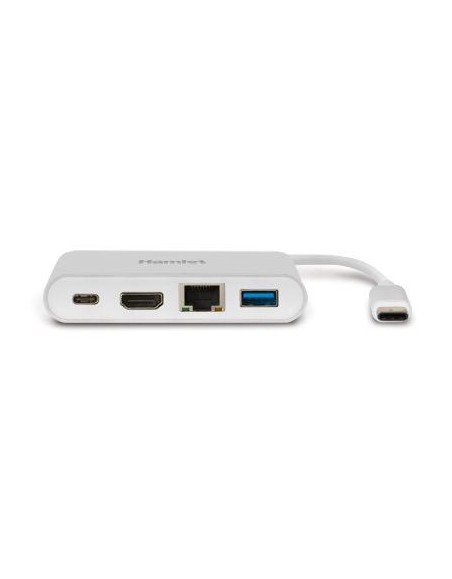 HAMLET MULTIPORT USB-C + HDMI+LAN GIGA+ USB3.0 PORT
