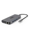 HAMLET HDMI - 3 USB 3.0 - LAN - USB-C PD 87W