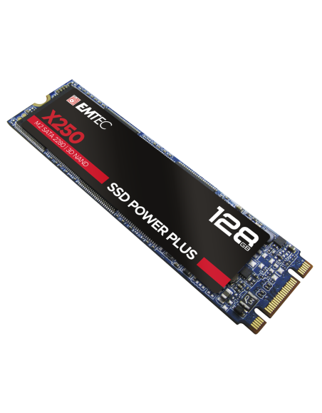 EMTEC X250 SSD M2 SATA III 6GBS  128GB  3D NAND