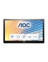 AOC 15.6 LED 16 9 1366X768 8 MS VIDEO E ALIMEN USB 3.0