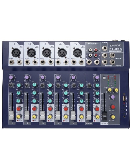 EMPIRE Mixer a 7 canali