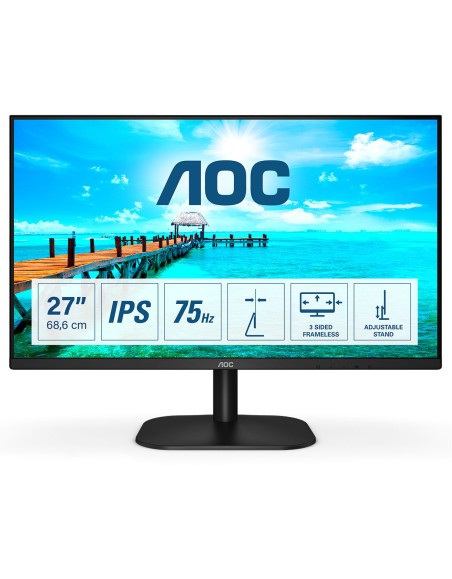 AOC 27 16:9 1920X1080 75HZ IPS 250CD/M2 4MS SPEAKER