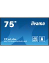 IIYAMA 75  3840x2160, UHD IPS dvi hdmix3 dp usb multimed