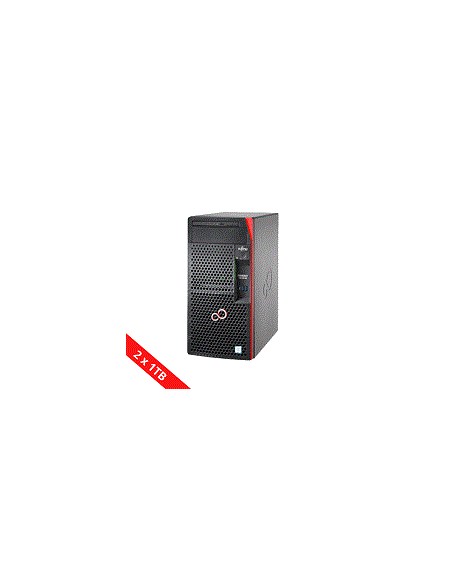 FUJITSU SERVER E STORAGE TX 1310 M3 4C E3-1225V6 8GB 2 X 1TB DVD 1 X LAN