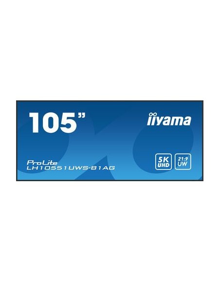 IIYAMA 105 UW, 5120x2160 UW5K ips HDMI DP USB-C