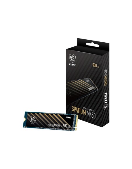 MSI COMPONENTS MSI SSD SPATIUM M450 PCIE 4.0 NVME M.2 500GB