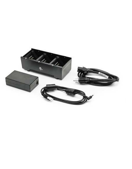 ZEBRA 3 SLOT BATTERY CHARGER ZQ600/QLN/ZQ500 PWR SUP+COR